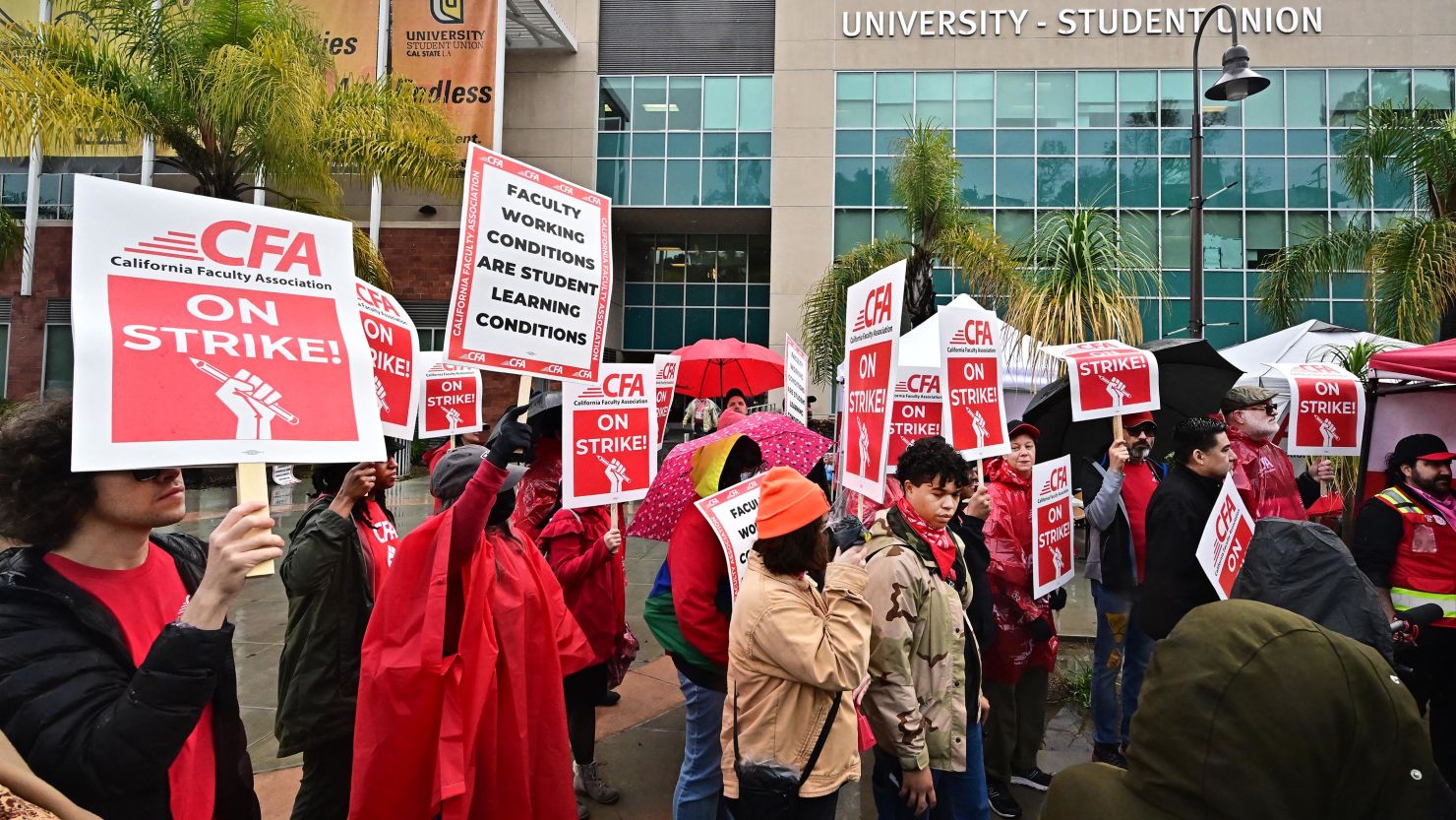 One day after going on strike over salary, Cal State employees are back at work on Tuesday