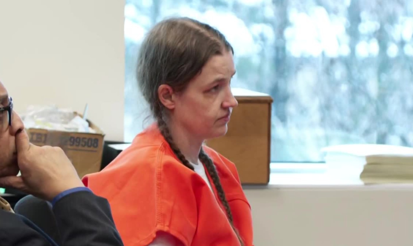 A Michigan woman was sentenced after vomiting in court after discovering her disabled son’s body under a tarp in a closet