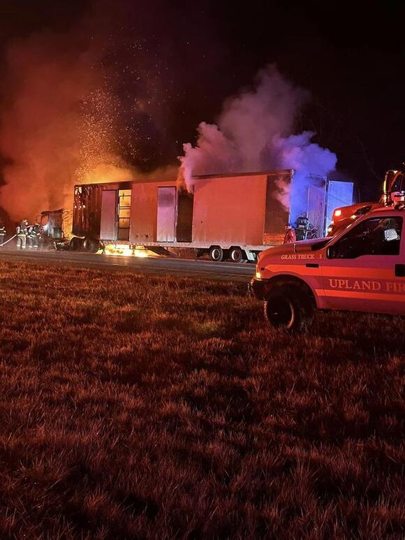 Animals saved after Indiana trailer fire: zebras and camels